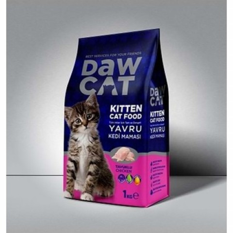 Daw Cat Yavru Kedi Maması Tavuklu 1.5 Kg